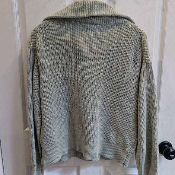 Lou & Grey Ribbed Knit 1/2 Zip Sweater - Picture 6 of 6